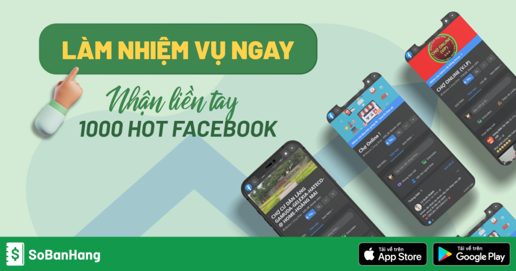 1000 HOT CỘNG ĐỒNG FACEBOOK BÁN LẺ CỰC XỊN