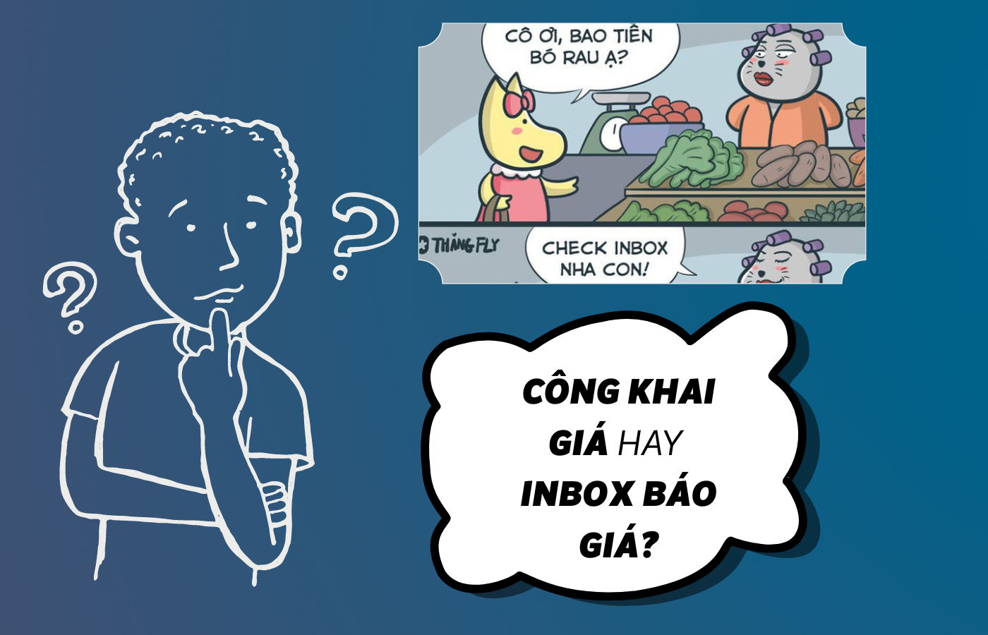 Bán hàng online: Chủ shop nên công khai giá bán hay bắt khách inbox?