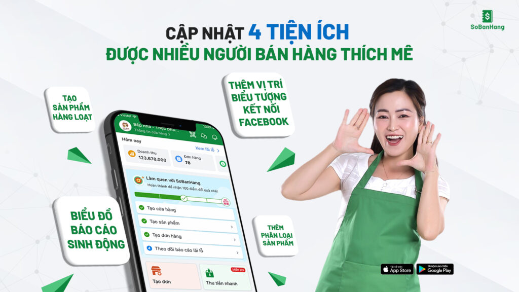 Cập nhật 4 tiện ích được nhiều người bán hàng thích mê!