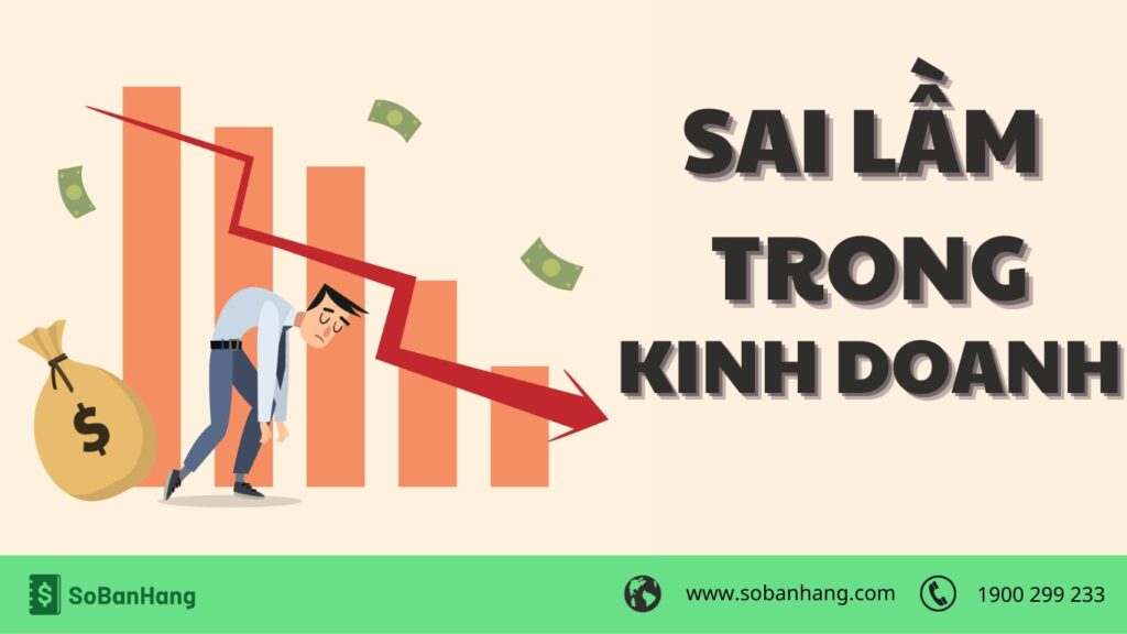 sai lầm trong kinh doanh